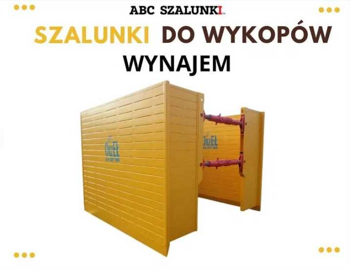 Szalunki do wykopów - ALUMINIOWY SZALUNEK LITEBOX 3x2m Wynajem