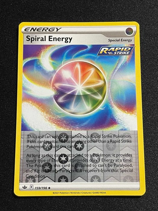 Carta Pokémon Spiral Energy 159/198 Chilling Reign