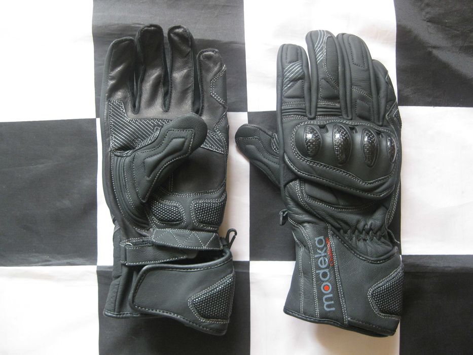 Rękawice motocyklowe MODEKA CHALLENGE rozm.L 20-22cm