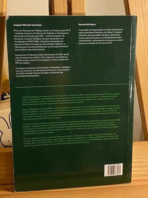 Joaquim Miranda Sarmento - Exercícios e Casos Práticos de IRC