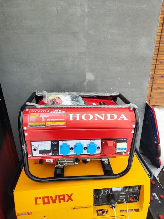 Генератор газ, бензин 3.8КВ  220-380