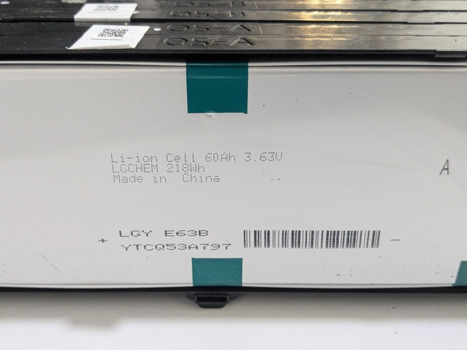 7S2P 120Ah Li ion LG