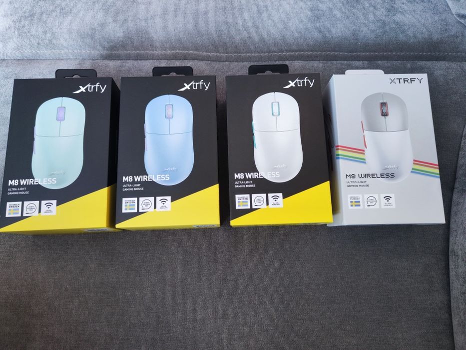 XTRFY M8 wireless - topowa bezprzewodowa mysz gamingowa