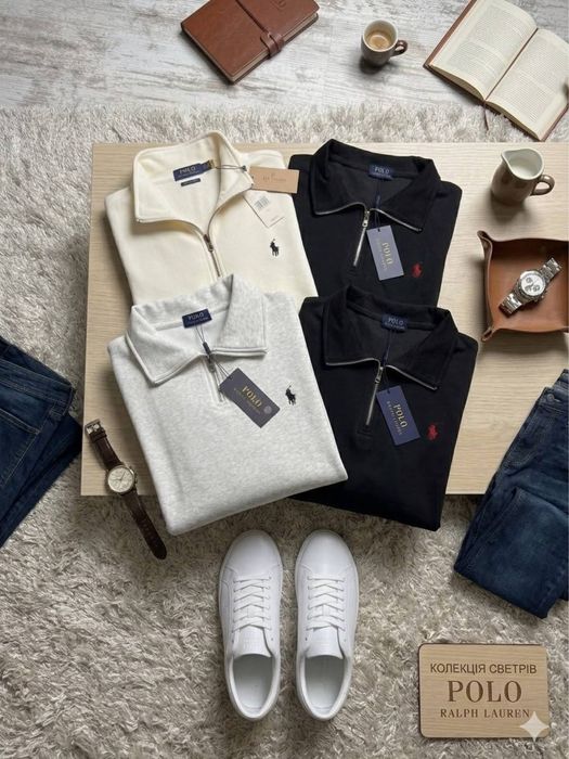 Кофта 1/3 zip Polo Ralph Lauren