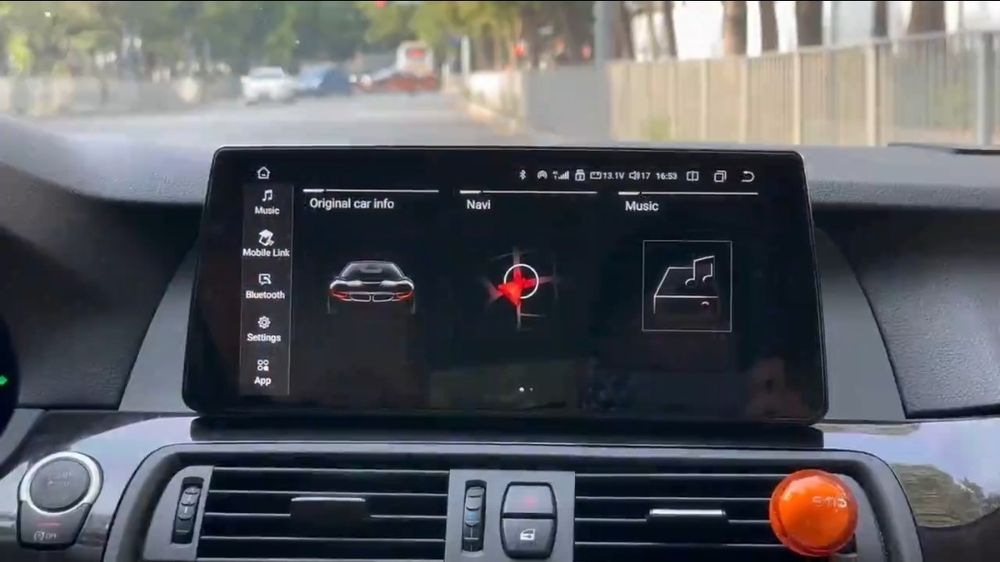 Tela BMW X5 E70 X6 E71 Android 14 (Novo)