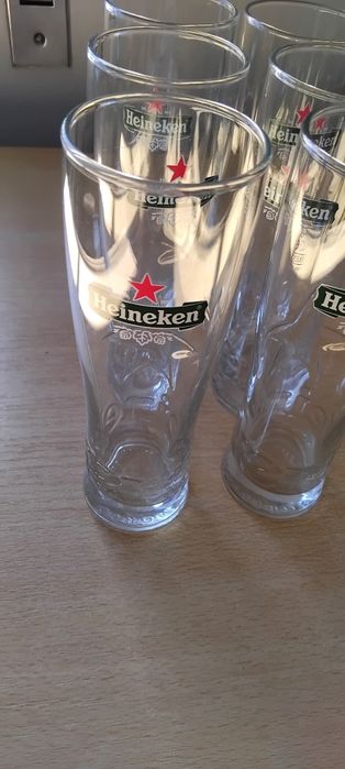 6 copos imperial Heineken