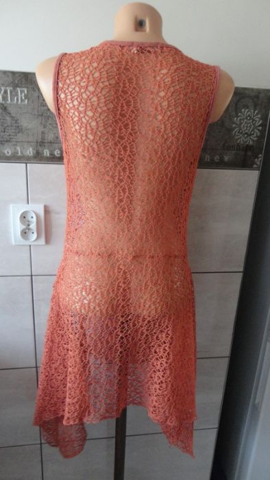 Tunika, sukienka ażurowa roz L- XL idealna na bikini