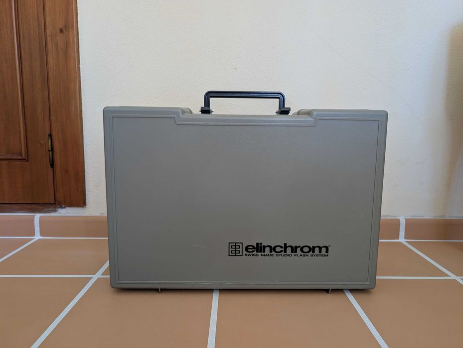 2 Softboxes Chimera (M) com Speedrings originais Chimera para Elinchrom