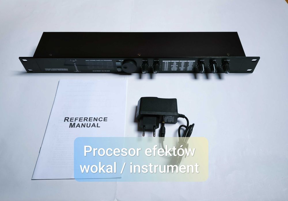 Procesor efektów, multiefekt wokalny / instrumentalny - jak Alesis MicroVerb 4