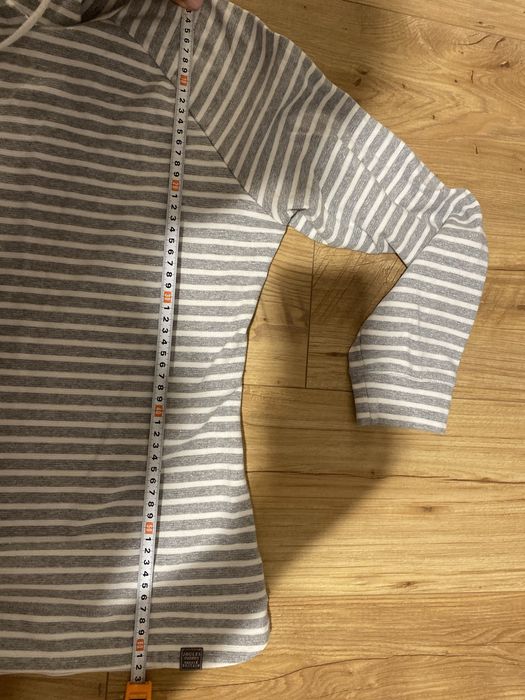 Bluza w paski ze srebrną nitką