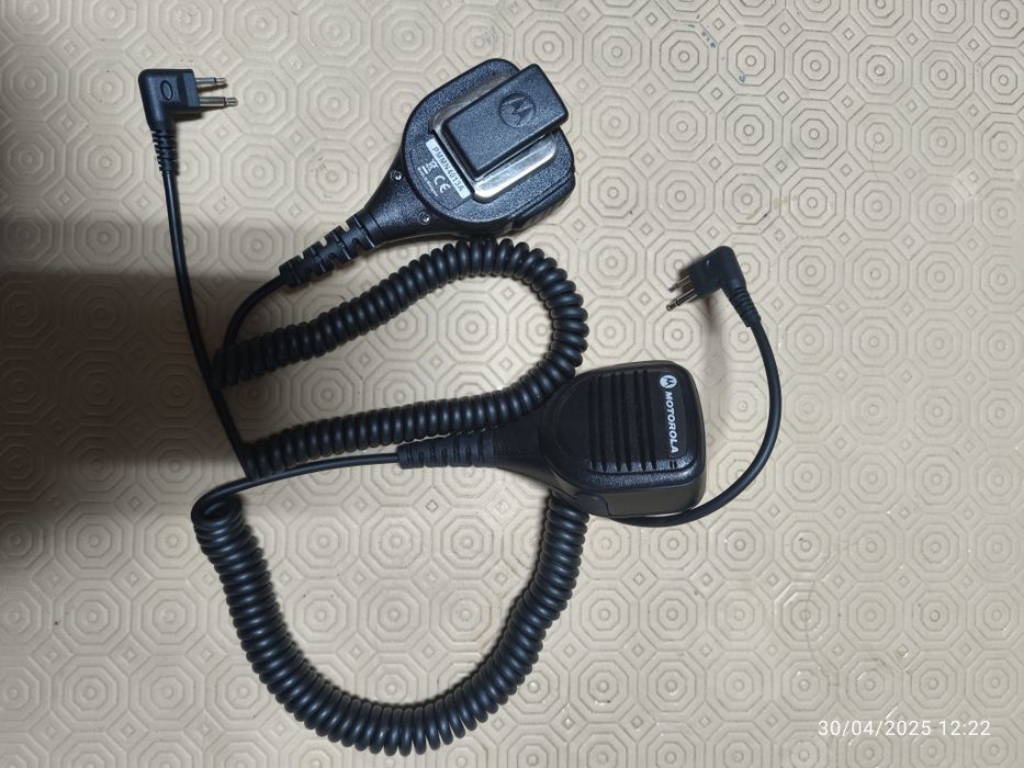 2 Microfones com alto-falante remoto da Motorola PMMN4013A
