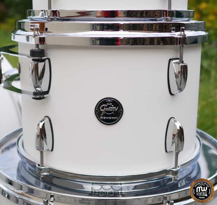 ‼️ Perkusja Gretsch Renown Maple 22", 10”, 12", 16" Satin White ‼️