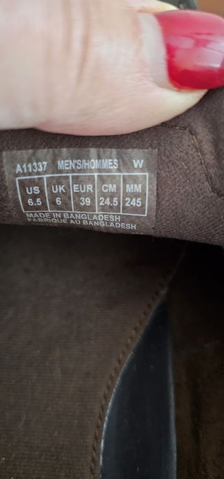 Sapatos Vela Rockport número 39, Unisexo