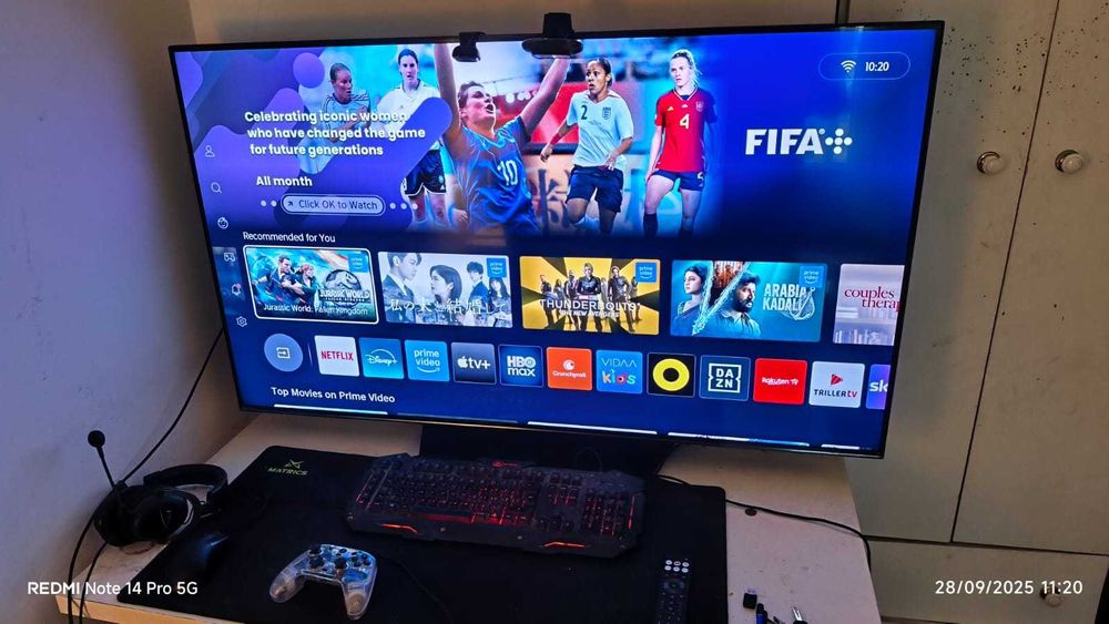 TV Hisense 55 faz 4k-144hz ou 240hz-1080p uma das melhores TVs