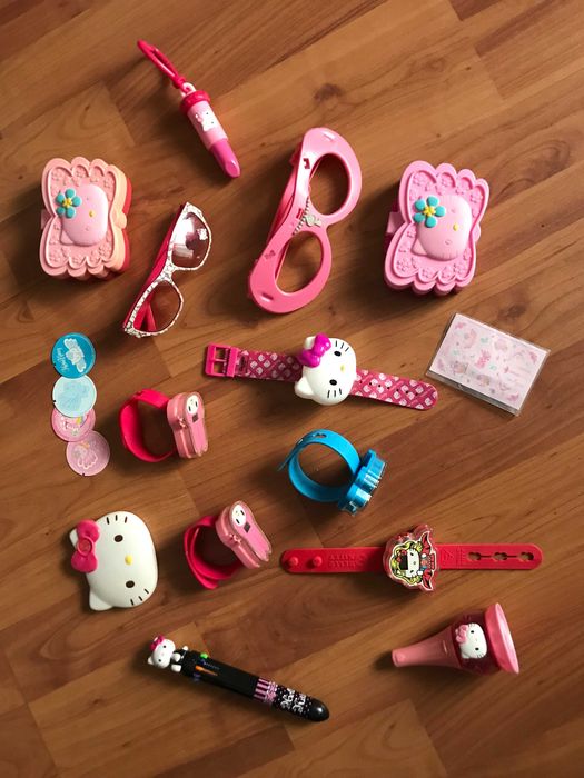 coleçao anime hello kitty gata canecas relogios oculos marcadores