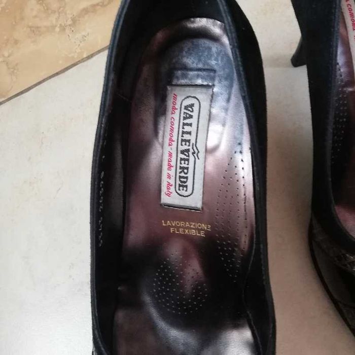 Buty czółenka szpilki na obcasie 36,5 Valleverde