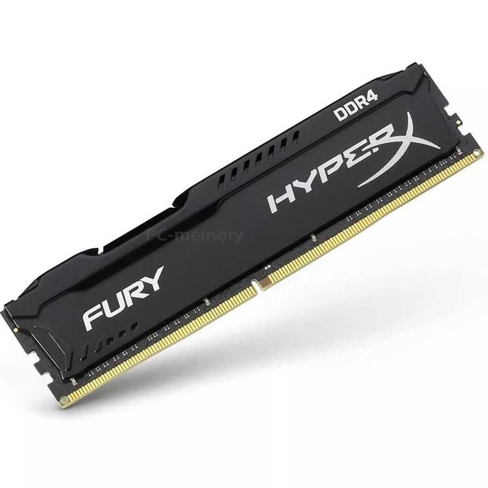 Memórias RAM DDR4 Fury 8GB (4GB 2x)