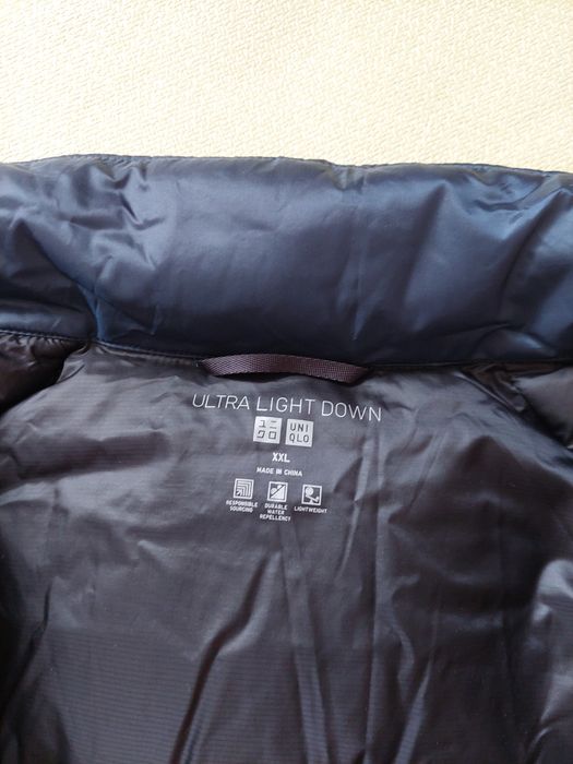 Пухова безрукавка, жилетка Uniqlo, оригінал