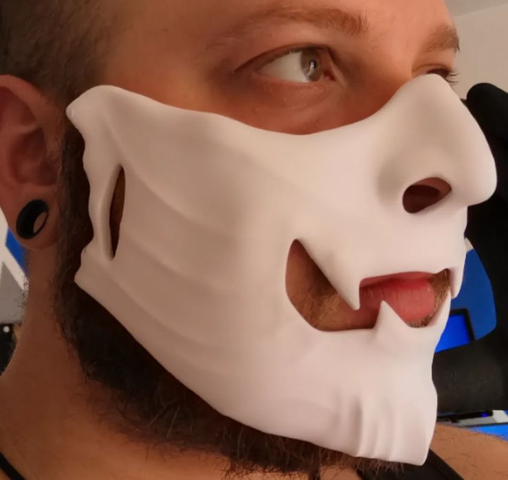Oni-Wolf Mask – A Unique Mask