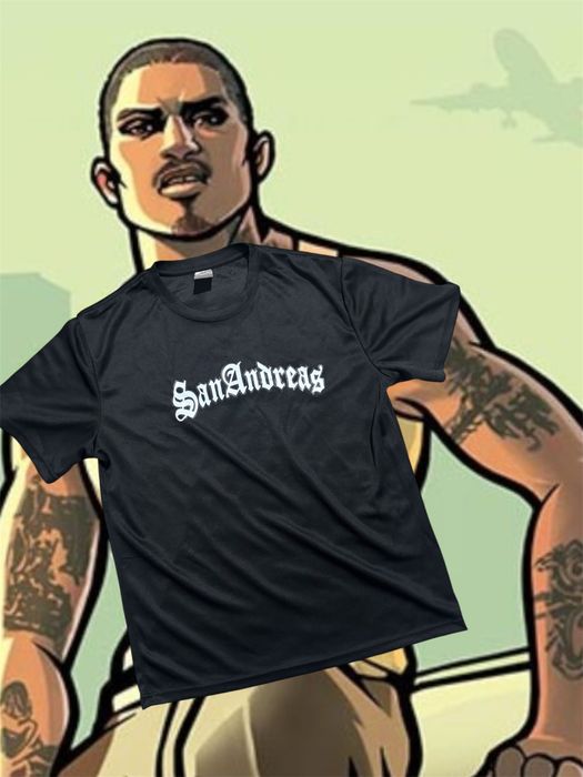 Футболка чоловіча San Andreas gta