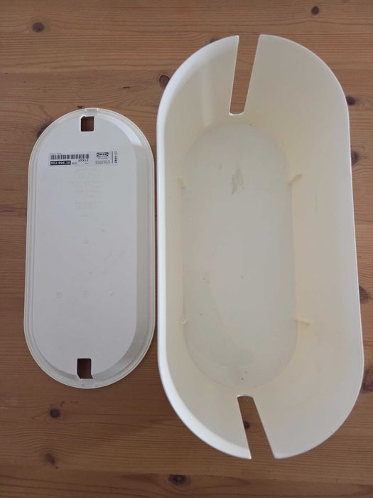 Caixa para organização de cabos modelo Romma da Ikea