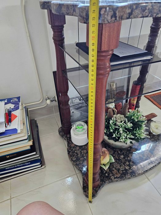 Móvel apoio em pedra