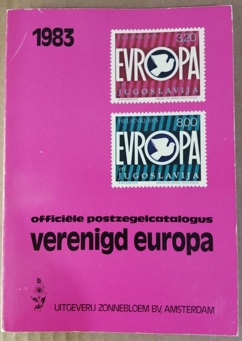 Catálogo selo postal oficial Europa unida
