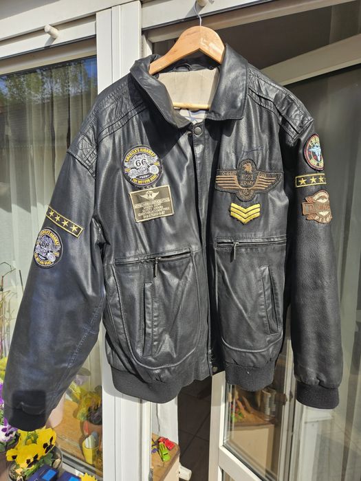 Top gun Pilotka skóra