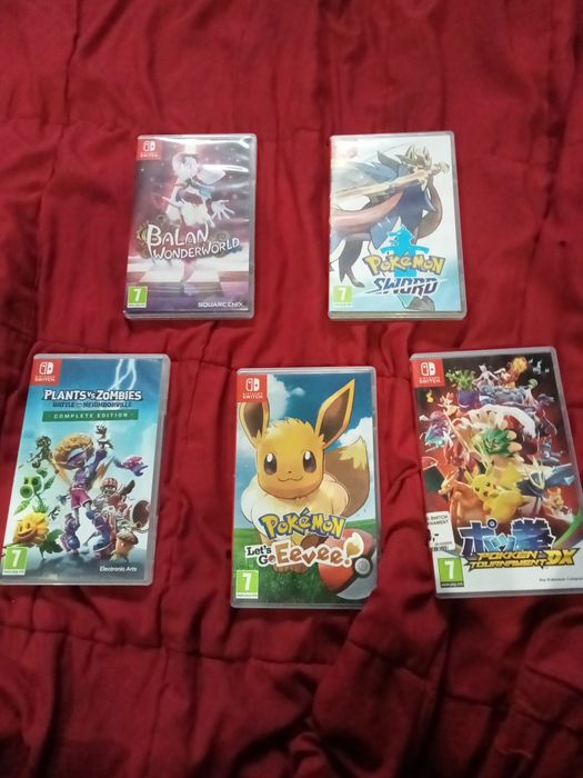 Gry na Nintendo switch