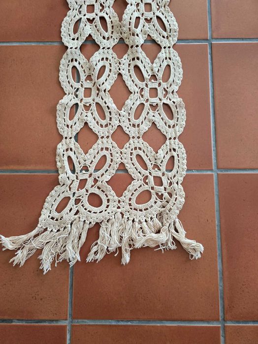 Naperon em renda branco