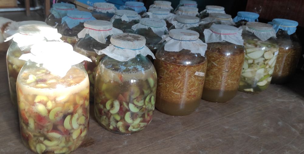 Домашній яблучний оцет. Домашний яблочный уксус.домашній оцет.ягідний.