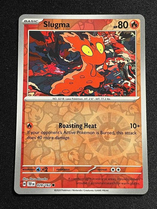 Carta Pokémon Slugma 28/162 Temporal Forces