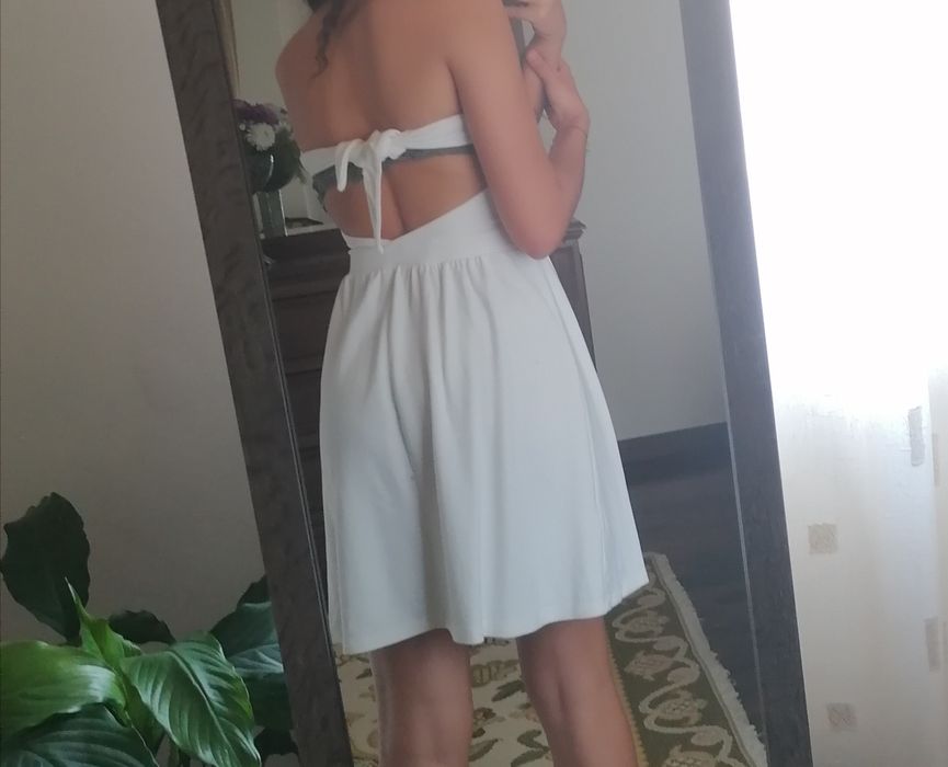 Vestido cai cai branco