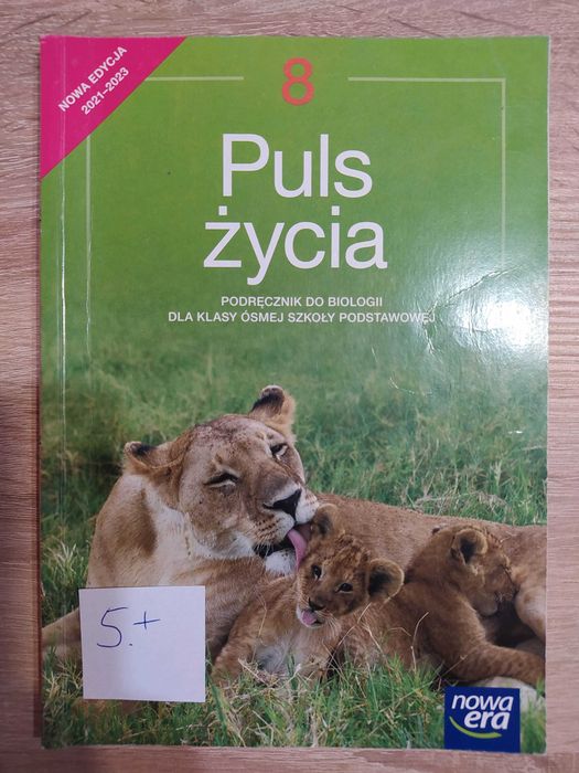 Biologia podręcznik kl 8 SP Nowa Era jak nowa
