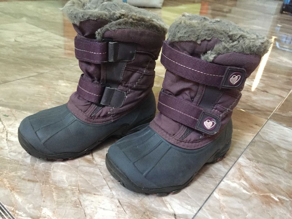 Чобітки фіолетові 2 в 1  на 17 та 19 см