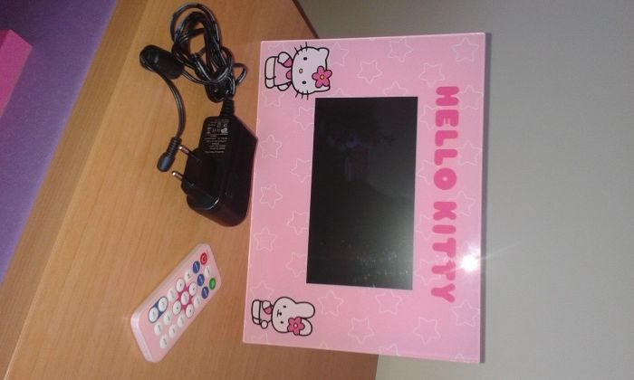 Moldura Digital Hello Kitty