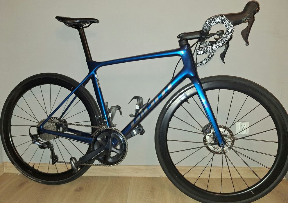 Szosa Giant TCR Advanced Pro 2021 z pomiarem mocy rozm. M/L