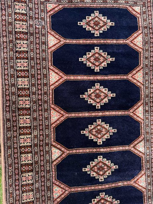 Dywanik Dywan kaszmirowy Pakistan Buchara ART DECO 180x100 gal. 4 tyś
