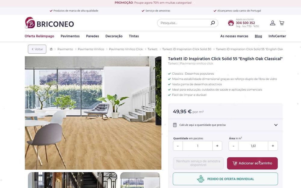 Pavimento Flutuante laminado e Vinílico