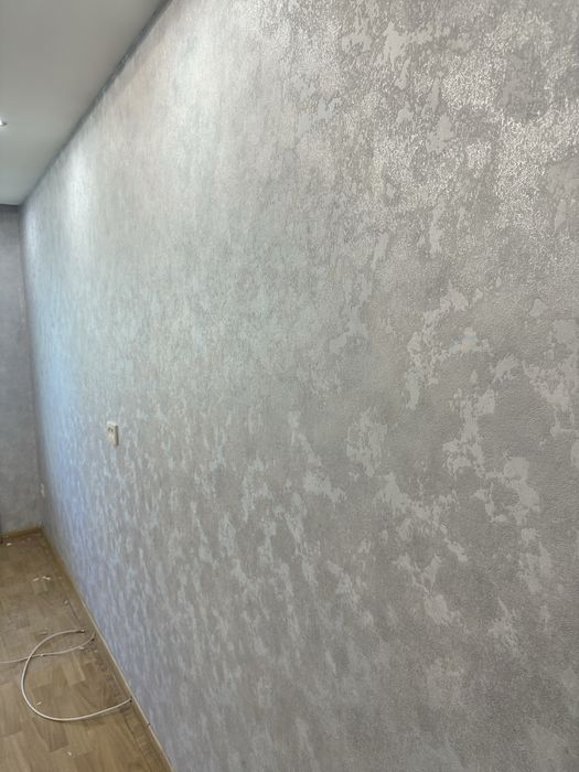 Поклейка обой шпалер 3д