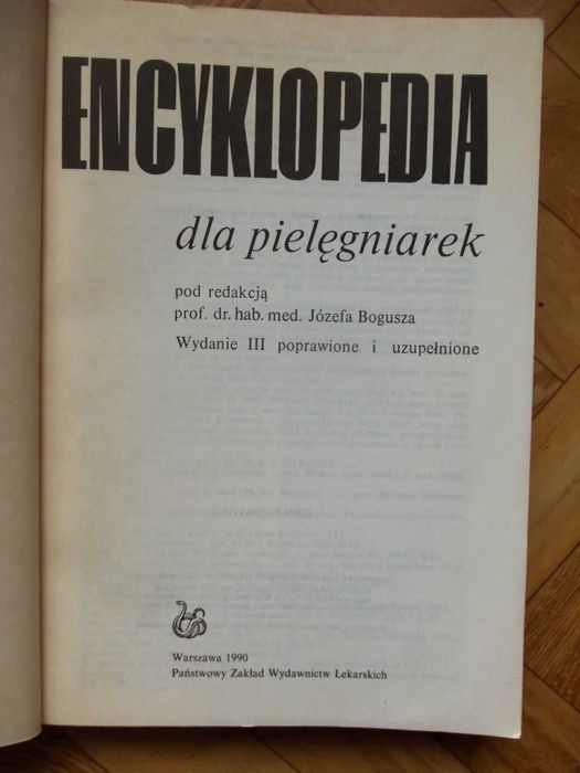 Encyklopedia dla pielęgniarek - J. Bogusz