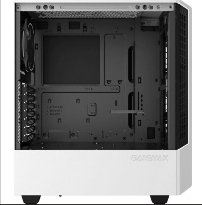 Корпус ігровий Gamemax Panda White