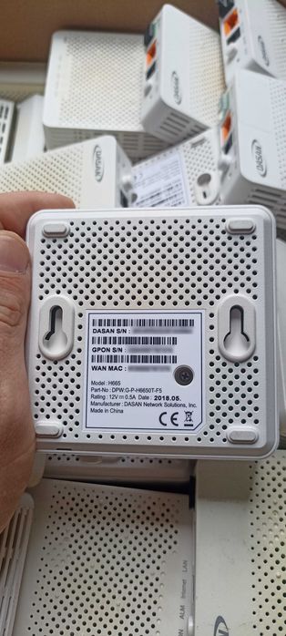 20x DASAN H665 GPON ONT 1X GE router NAT / bridge - FV Zabierzów • OLX.pl