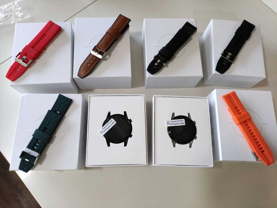 Pulseiras / bracelete silicone e pele relógios 20mm e 22mm