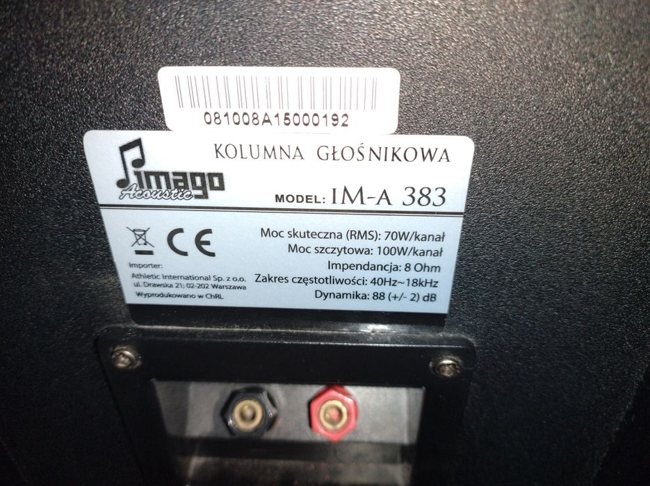 Sprzedam kolumny PIMAGO