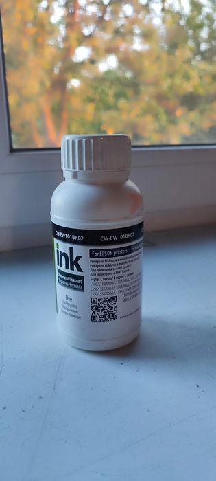 Продам чернила для принтера чорные