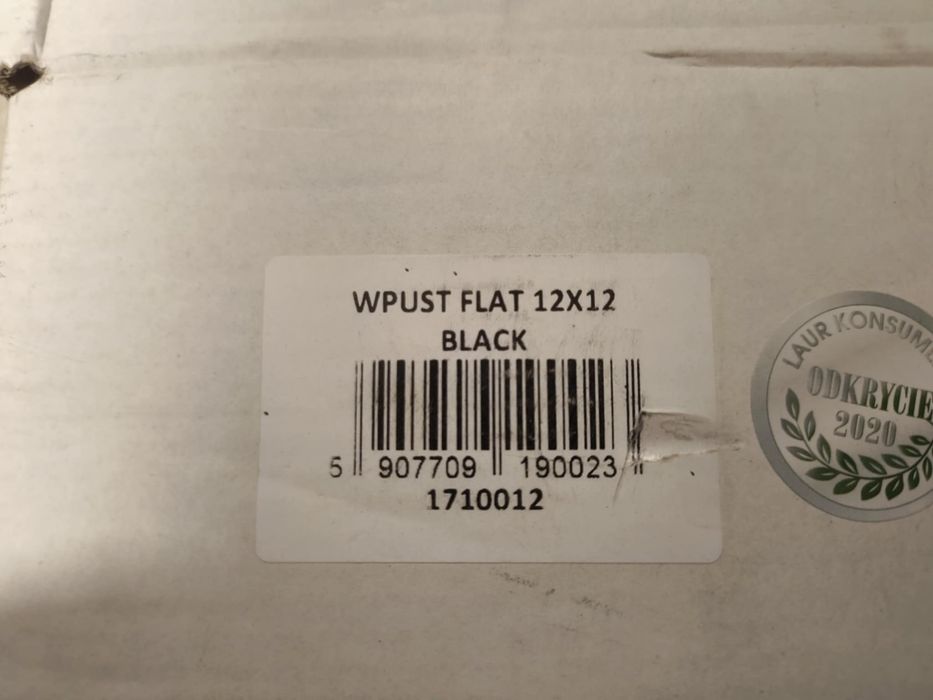 Mexen flat wpust podłogowy 12x12