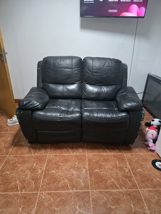 Sofa de 2 lugares com capa