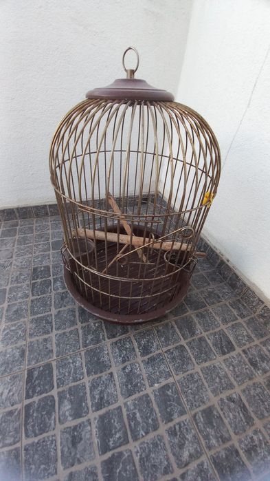 Gaiola para papagaio ou caturra