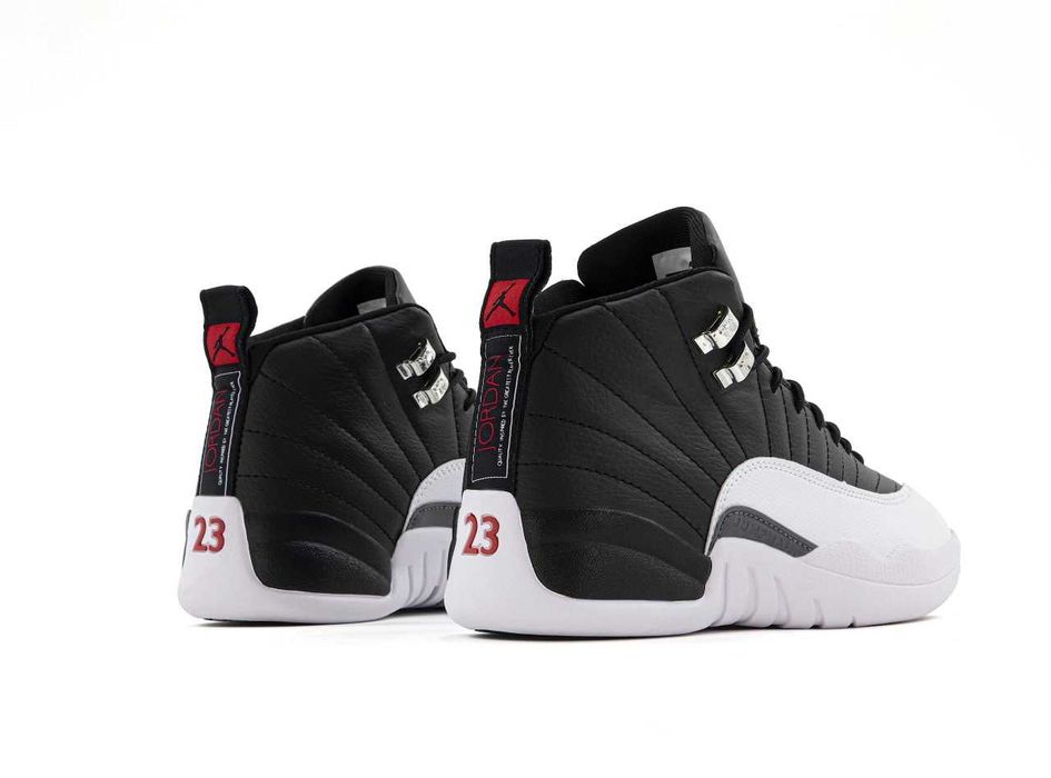 Мужские кроссовки Nike Air Jordan 12 Retro "Black/White" 41-45